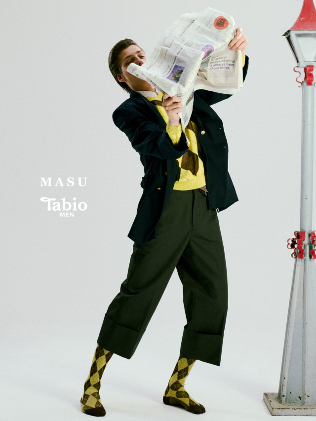 2025SS】 MASU × Tabio MEN (マス/エムエーエスユー) 