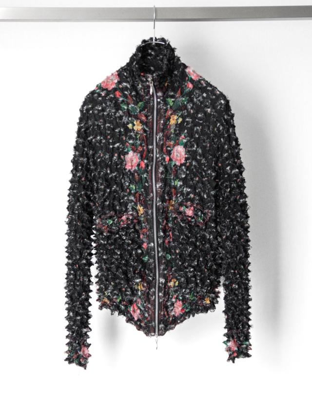 MASU "ROCOCO SPIKY JACKET" - BLACK