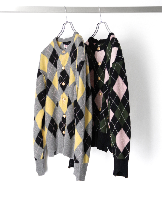 ‼️新品未使用‼️26aw MASU DIAMOND SCRAPEDCARDIGAN MASU（エムエーエスユー） 