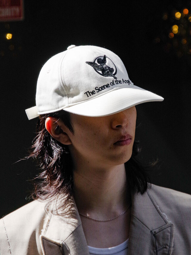 MASU "MB EMBROIDERY CAP" - ECRU