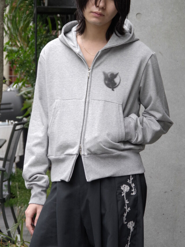 MASU "MB ZIP-UP HOODIE" - GRAY