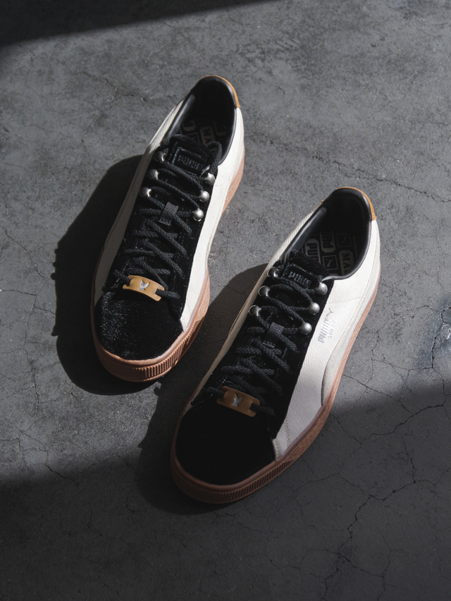 MASU(PUMA) "PUMA x MASU CURIO SUEDE" - IVORY×BLACK