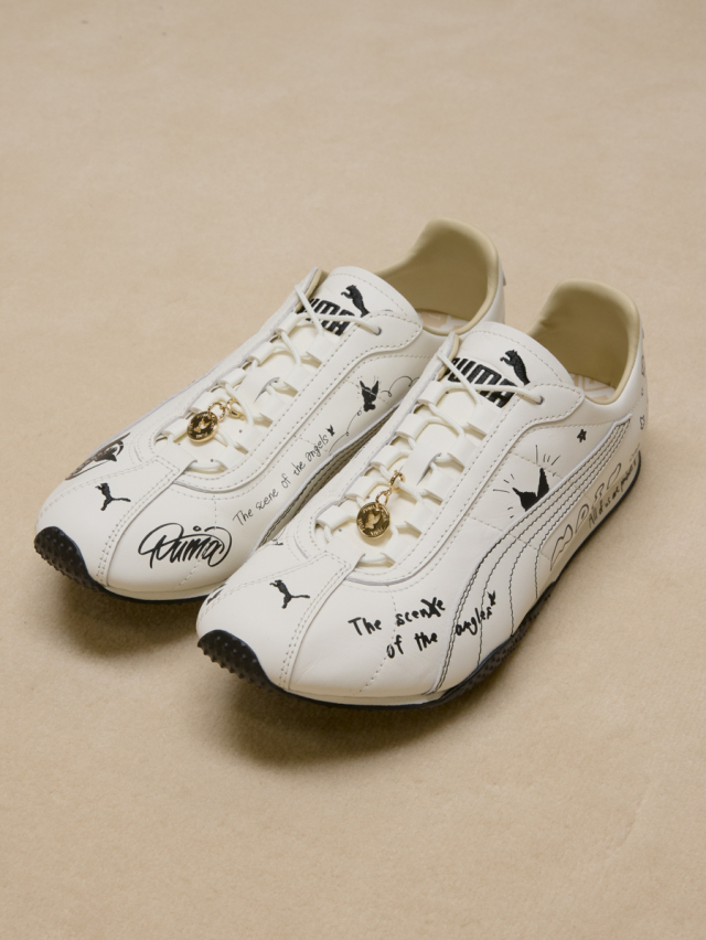 エッチストリート　h-street 武士デッキ ホワイト MASU(PUMA)（エムエーエスユー） 
