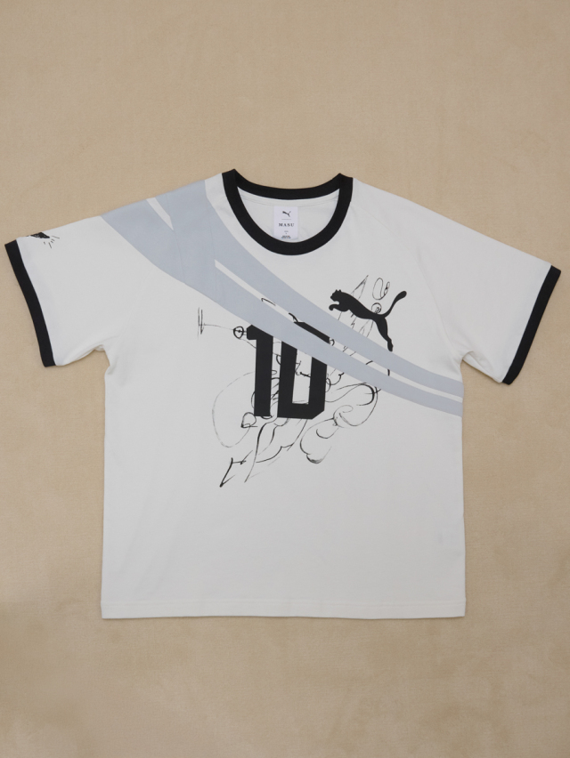 MASU(PUMA) "T7 "HOPE EVER" T-SHIRTS" - WARM WHITE