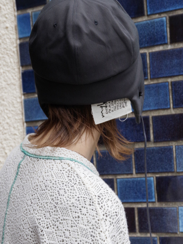 帽子 my beautiful landlet \"GABERDINE CAP\" 2023SS】 my beautiful landlet (マイビューティフルランド