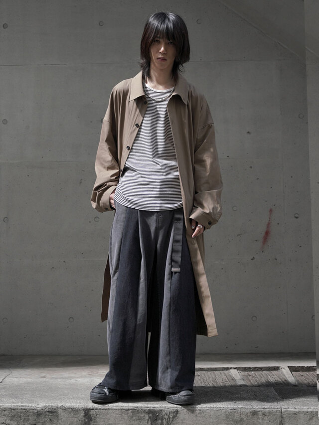 【my beautiful landlet】 long shirt coat 2023SS】 my beautiful landlet (マイビューティフルランド