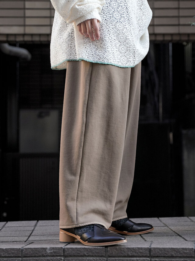 my beautiful landlet パンツ my beautiful landlet パンツ 「my landlet」 TUCK WIDE PANTS