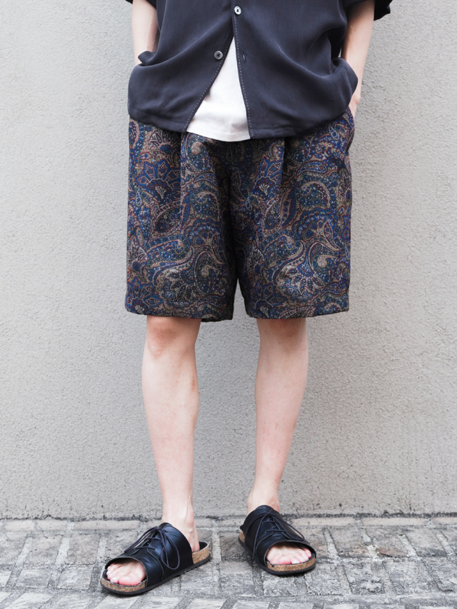 my beautiful landlet "PAISLEY GOBELIN WEAVING WIDE SHORT PANTS"