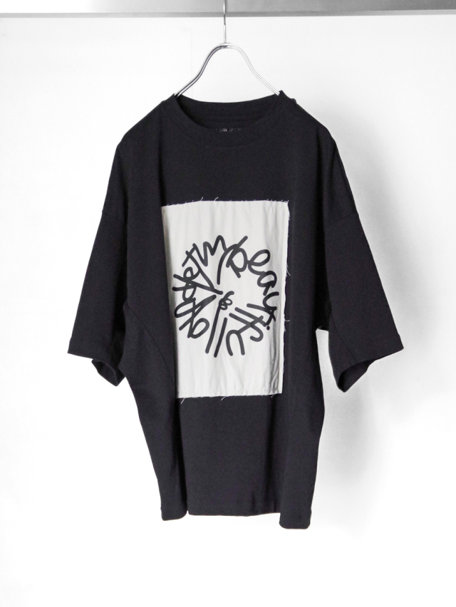 my beautiful landlet "MBL PRINT TEE" - BLACK