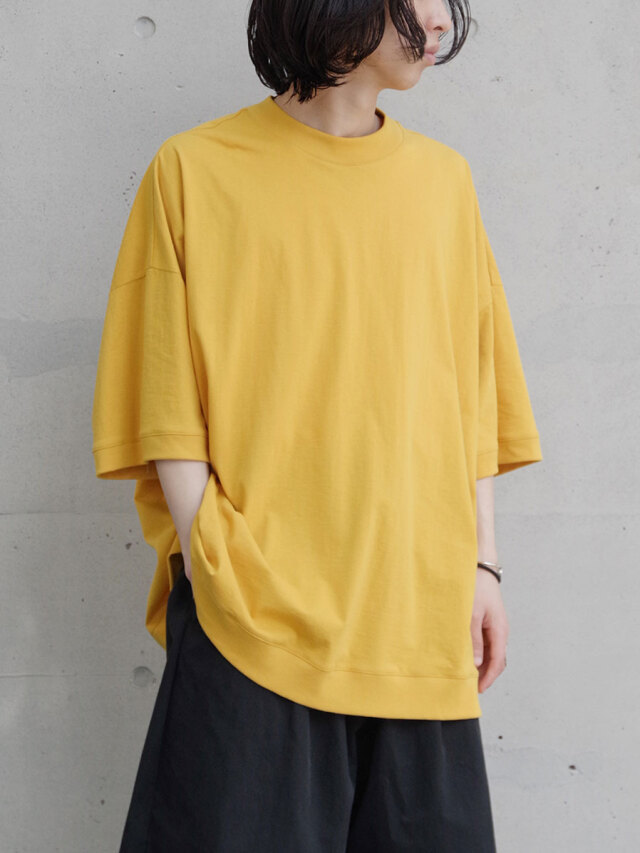 my beautiful landlet "OPEN END JERSEY BIG T-SHIRT" - YELLOW