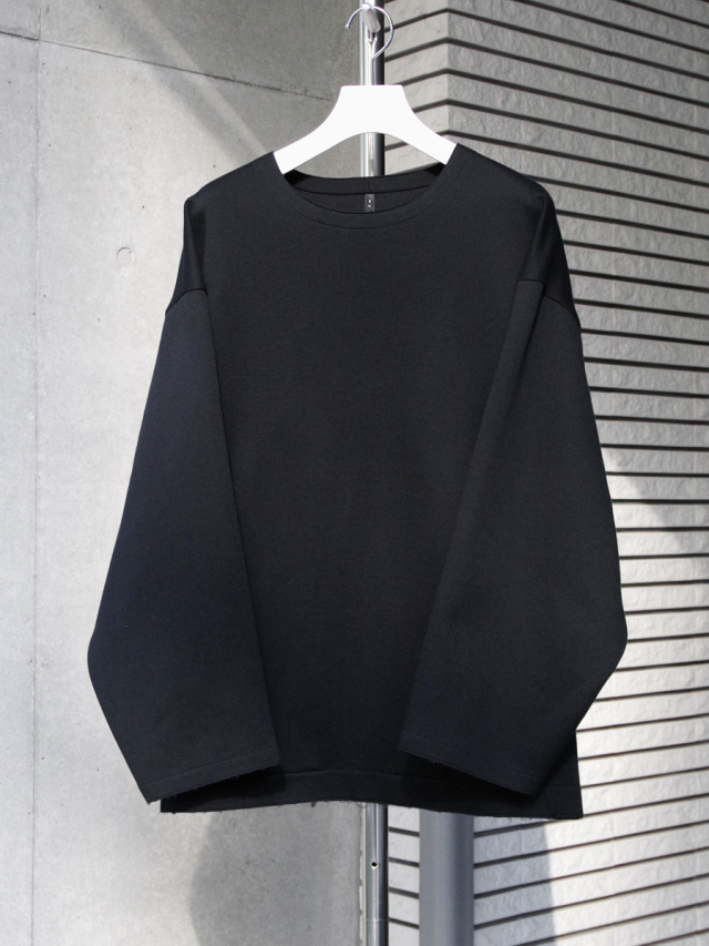 my beautiful landlet "DOUBLE KNIT P/O" - BLACK