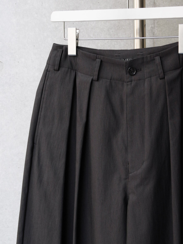 my beautiful landlet カシミヤ ワイドパンツ ブラック 美品 my beautiful landlet スラックス 「my landlet」STRETCH