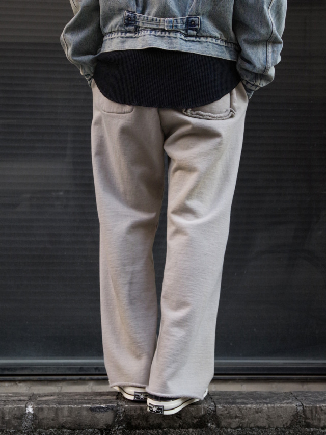 BOWWOW バウワウ/AGEING SWEAT PANTS HARD AGEING SWEAT PANTS – C30 - BOW WOW, RECOGNIZE FLAGSHIP SHOP
