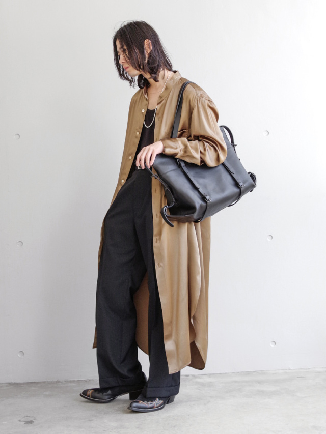 【極美品】パトリックステファン アトリエ Mサイズ ブラック PATRICK STEPHAN (パトリックステファン) 