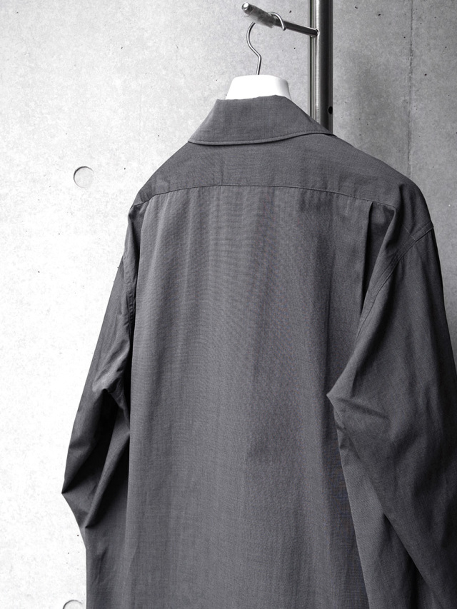 RAKINES ラキネス Explorer shirt RAKINES ラキネス】Trinity Chambray Explorer shirt | delhezi