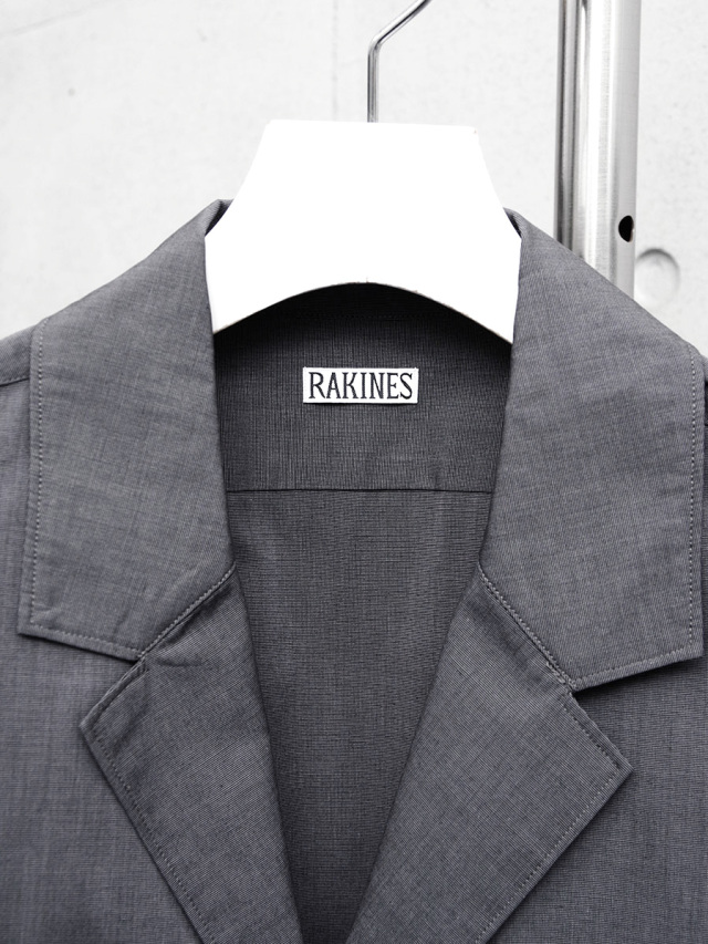 RAKINES ラキネス Explorer shirt RAKINES ラキネス】Trinity Chambray Explorer shirt | delhezi