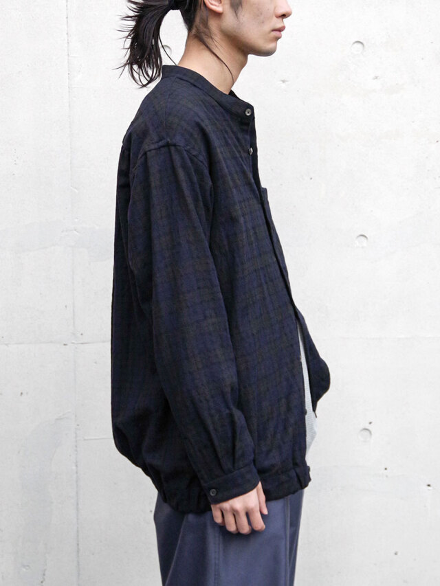 RAKINES | ラキネス 24AW BAND COLLAR SHIRT RAKINES | ラキネス 24AW BAND COLLAR SHIRT