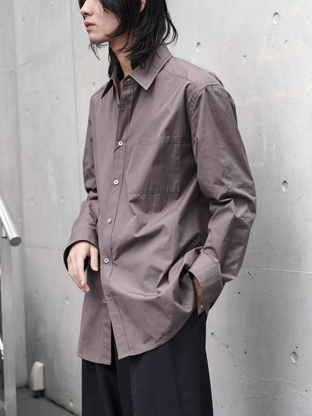 RAKINES ラキネス　バンドカラーシャツ 2024SS】 RAKINES （ラキネス) 