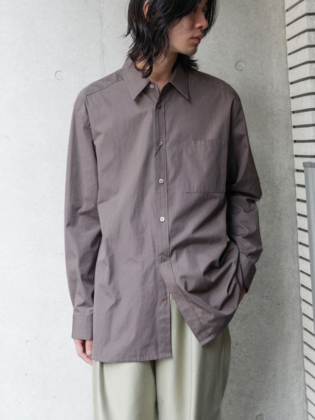 RAKINES | ラキネス 24AW BAND COLLAR SHIRT 2024AW】 RAKINES （ラキネス) 