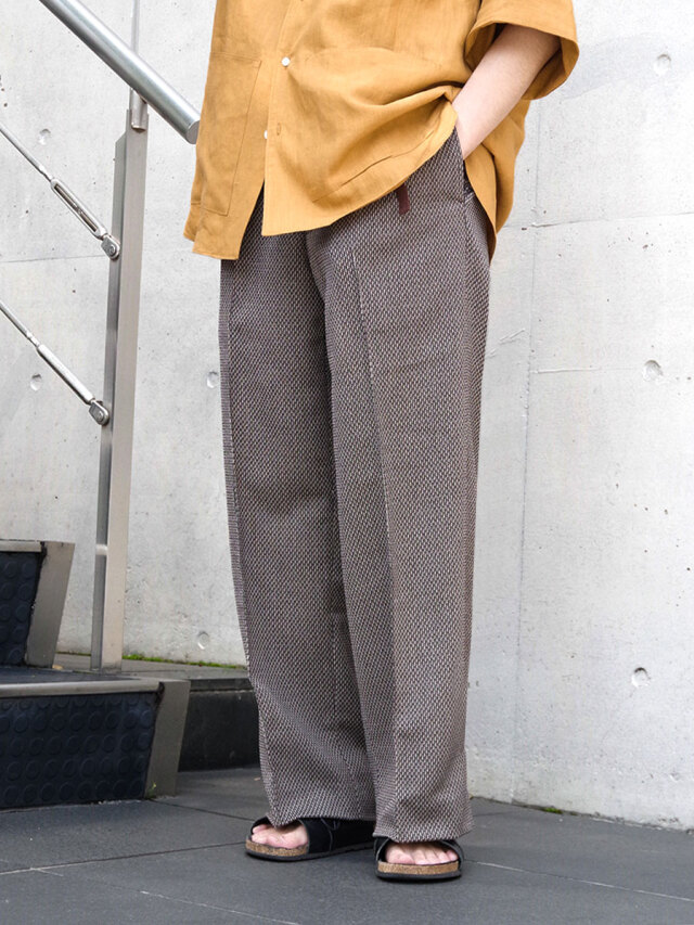 Sasquatchfabrix. "DRAWSTRING COIN PK SLACKS" - BROWN