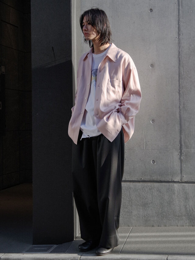 美品　25S/S Dulcamara よそいきタックワイドパンツ Dulcamara (ドゥルカマラ) よそいきタックワイドPT