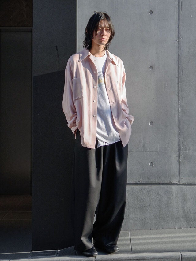 RAKINES/ラキネス　Band collar shirt/バンドカラーシャツ 2025SS】 RAKINES （ラキネス) 