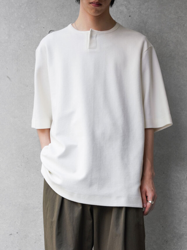 RAKINES "Organic cotton minipile - Wim" CUTSEWN - OFF WHITE