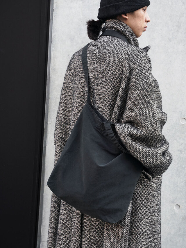 【24AW NEW】YOKO SAKAMOTO "RESEARCHER BAG" - BLACK