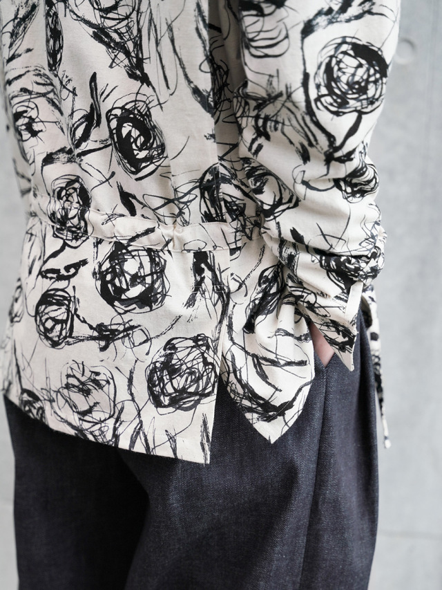 19ss サスクワッチファブリックス silk safari シャツ M（2023SS