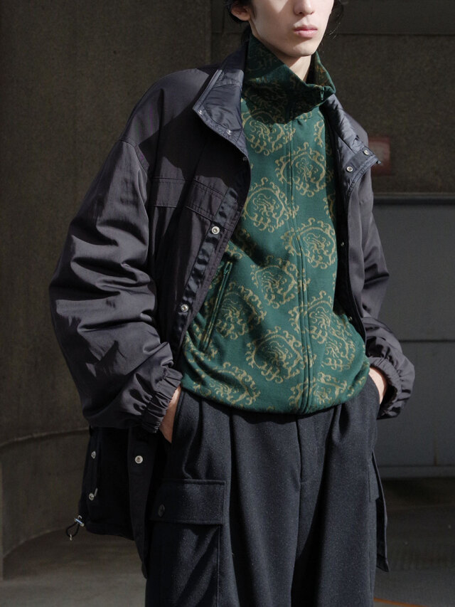 KRYclothing ブラック トラックジャケット KRYclothing ブラック トラックジャケット