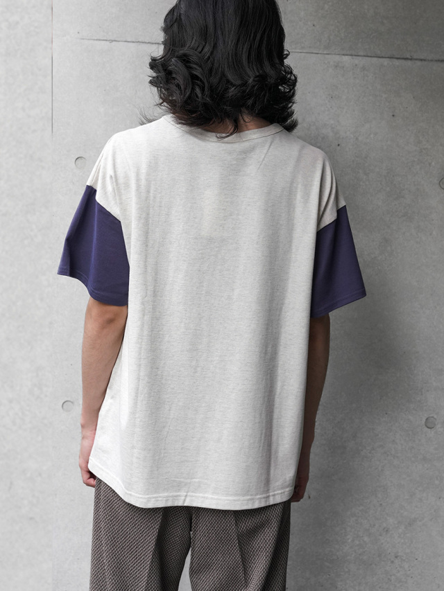 Tシャツ・カットソー HUECLOSET MAYHEM WASHING BOX TEE 4BTR933 WAREHOUSE 7分袖フリーダムTEE No.WHC-4049 無地 ウエアハウス T