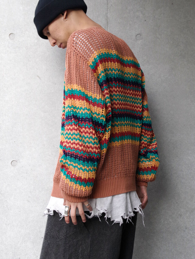 Sasquatchfabrix. 17aw エルボーパッチ　コマンドーニット Sasquatchfabrix. 17aw エルボーパッチ コマンドーニット - メルカリ