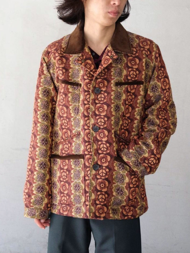 Sasquatchfabrix. "COVERALL "FLOWER&PEACE""