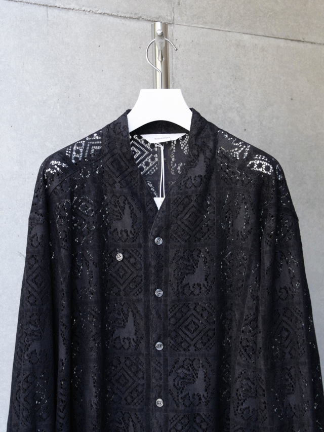 【美品】サスクワッチファブリックス　ベルベットシャツ　ブラック Sasquatch fabrix/サスクワッチファブリックス】よりマヨケワ