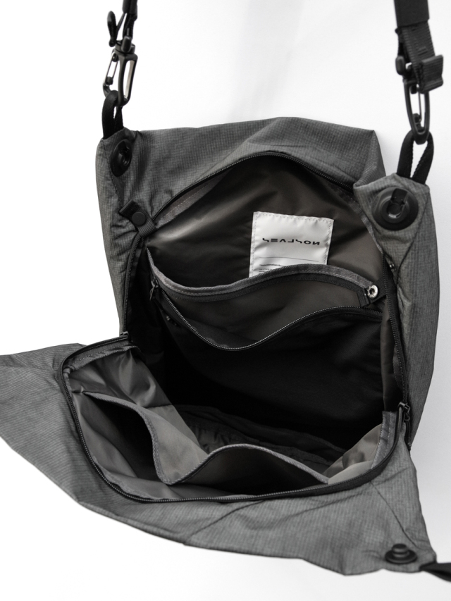 バッグ SEALSON 3WAY MESSAGER BAG DARK GREY SEALSON ショルダーバッグ 「SEALSON」 TE-S 3 WAY MESSENGER