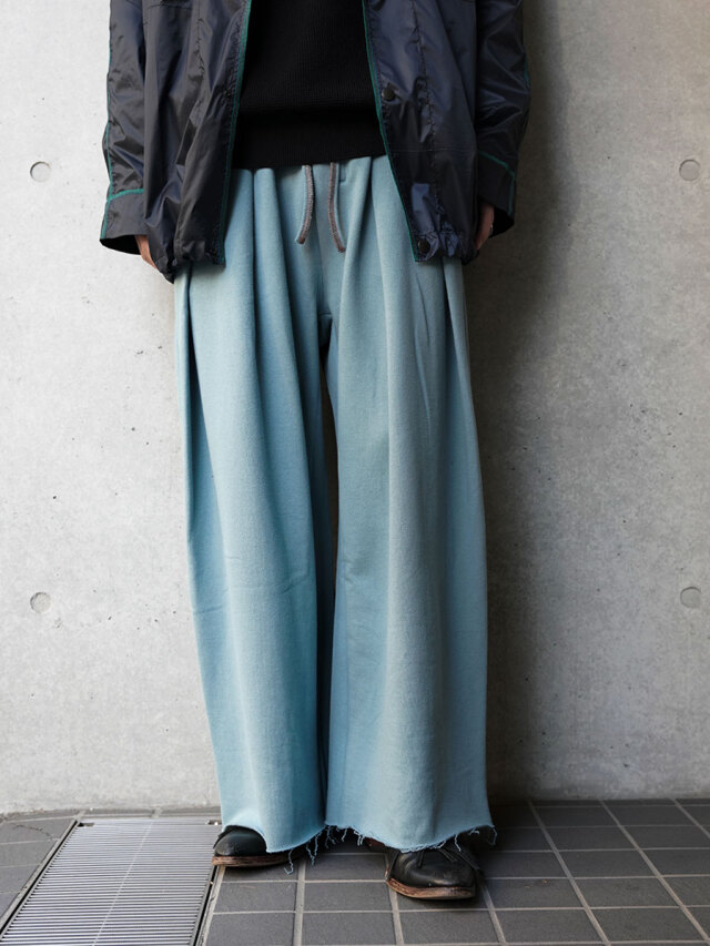SHINYAKOZUKA "ORDINALY HOME BAGGY" - BLUE