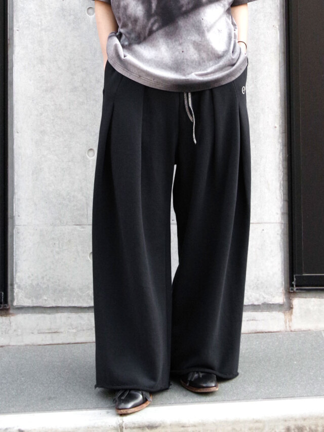 SHINYAKOZUKA "ORDINALY HOME BAGGY" - BLACK