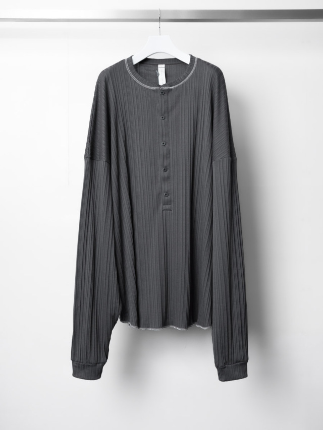 SHINYAKOZUKA "MASSIVE HENRY" ＜PLEATS＞ - CHARCOAL