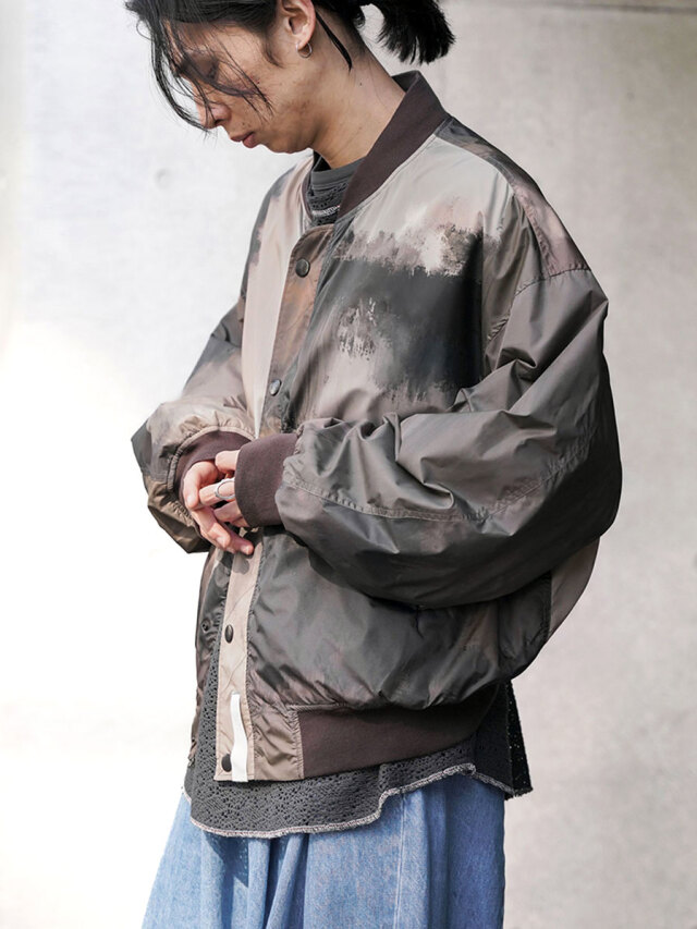 SHINYAKOZUKA "ANTIQUE BOMBER" REVERSIBLE