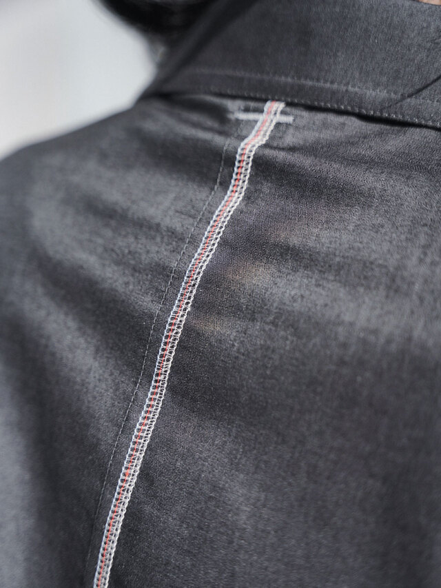 トップス SHINYA KOZUKA SHORT HOLIDAY ANTHRACITE 2023SS】 SHINYAKOZUKA （シンヤコヅカ） 