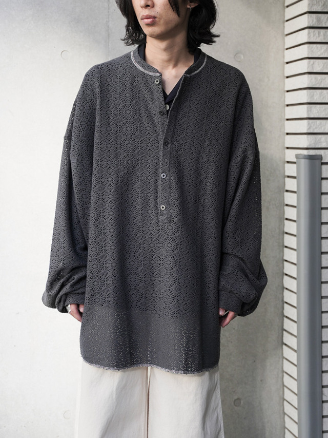 SHINYAKOZUKA "MASSIVE HENRY" ＜LACE＞ - CHARCOAL