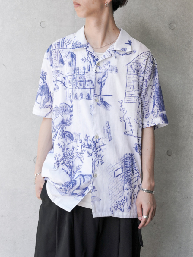 SHINYAKOZUKA "S/S SHIRT AS CANVAS"