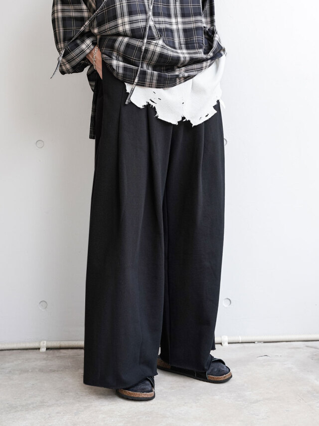 SHINYAKOZUKA "ORDINARY HOME BAGGY(ISSUE#7)" - BLACK
