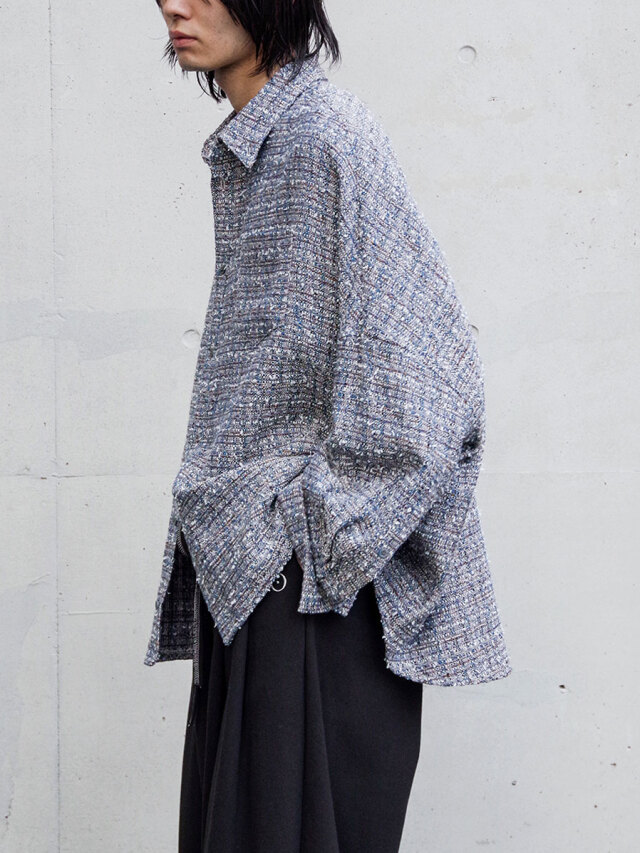 SHINYAKOZUKA シャツ(サンプル品) SHINYAKOZUKA [ GIANT SHIRT ] BLUE | ロイド・エフダブリュー