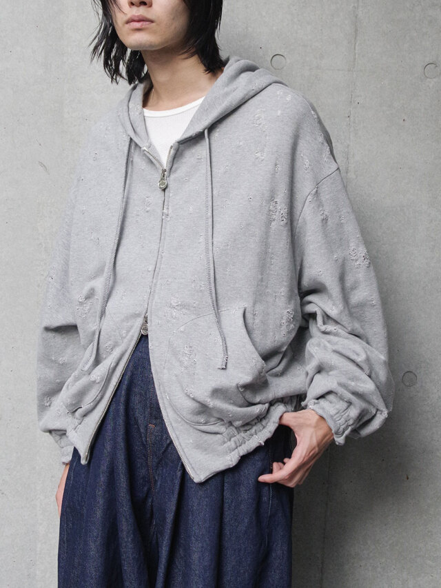 SHINYAKOZUKA "OLD STYLE ZIP HOODIE(ISSUE#7)"