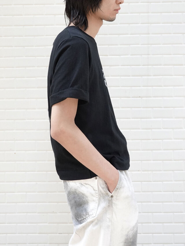 美品25SS SHINYA KOZUKA レース メッシュ Tシャツ 629P▲ 美品25SS SHINYA KOZUKA レース メッシュ Tシャツ 629P△