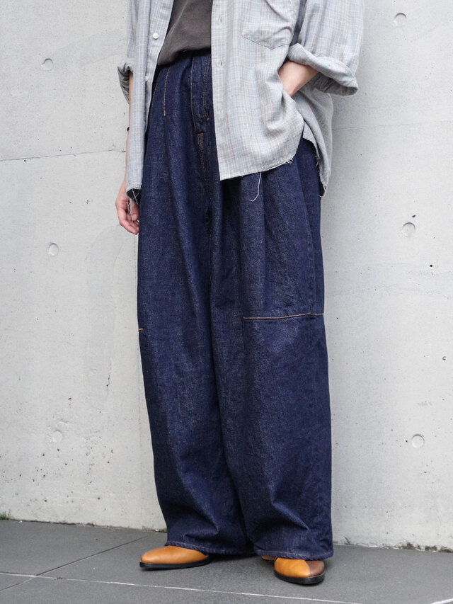 SHINYAKOZUKA "ordinary city baggy(ISSUE#9)" - indigo