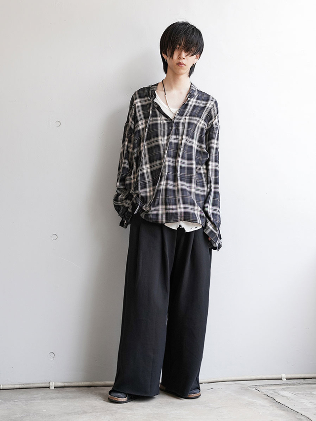 SHINYAKOZUKA シンヤコヅカ　チェックスラックス SHINYAKOZUKA（シンヤコヅカ） 