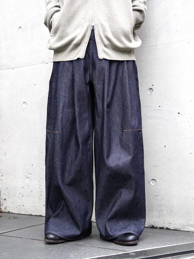 SHINYAKOZUKA "ORDINARY CITY BAGGY(ISSUE#8)" - INDIGO