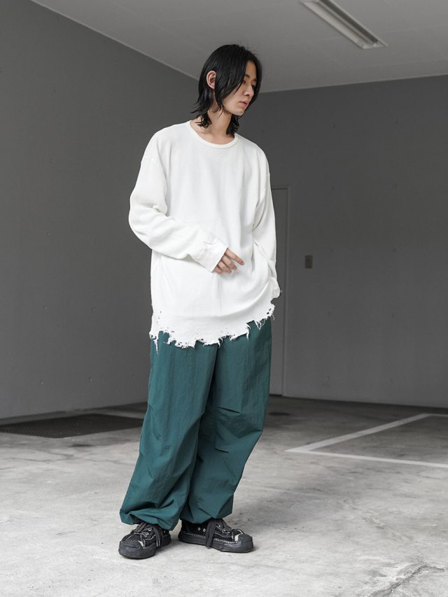 soe（ソーイ）パンツ ロング サイドタックワイドパンツ TALL丈 - SOÉJU online store｜上質な